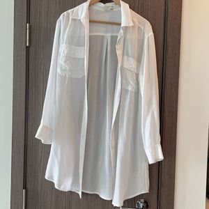 Aritzia Long Blouse